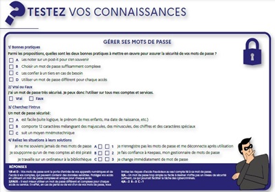 Testez vos connaissances